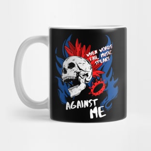 against me ll music speaks Mug